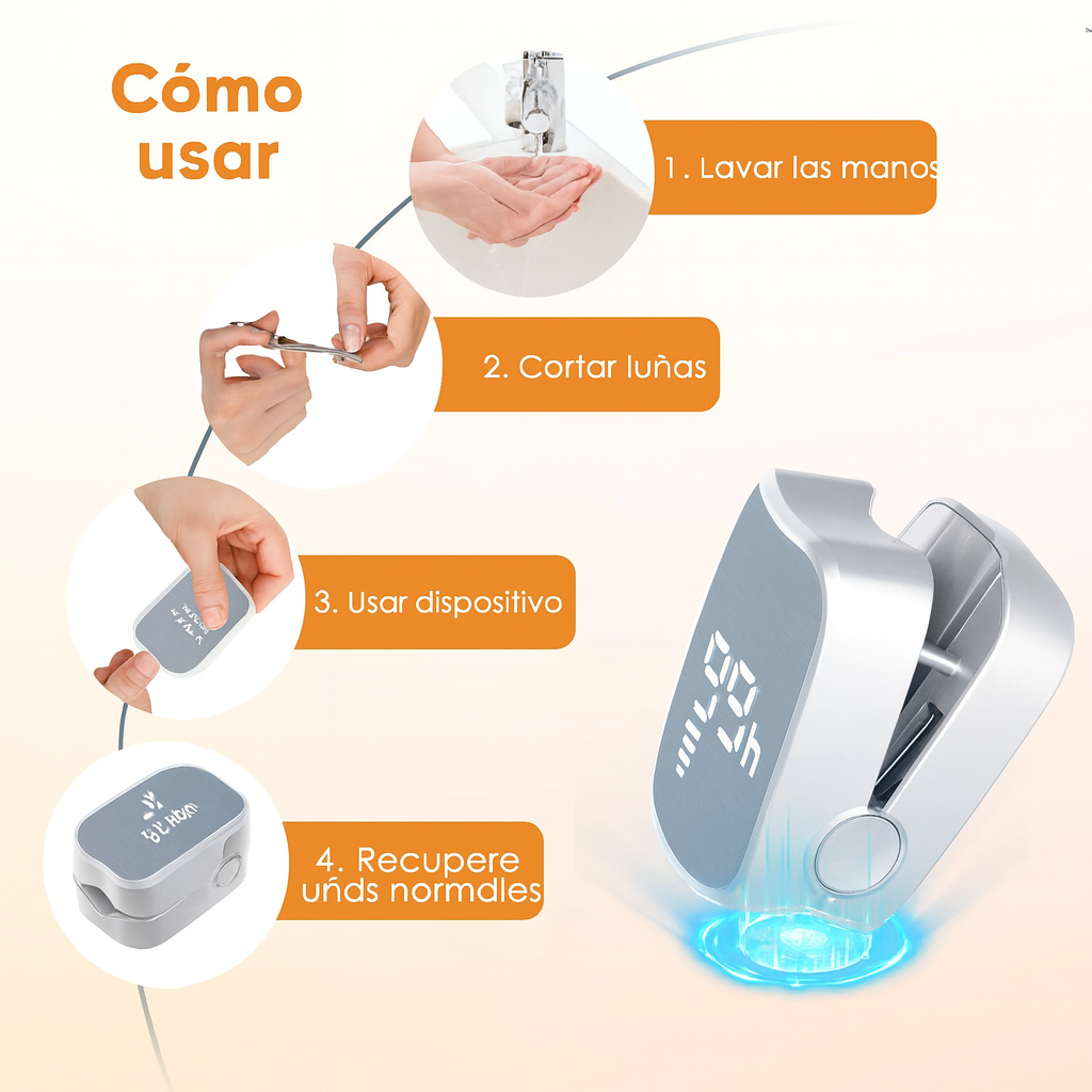 Tratamiento láser antifúngico: recuperación en 7 días